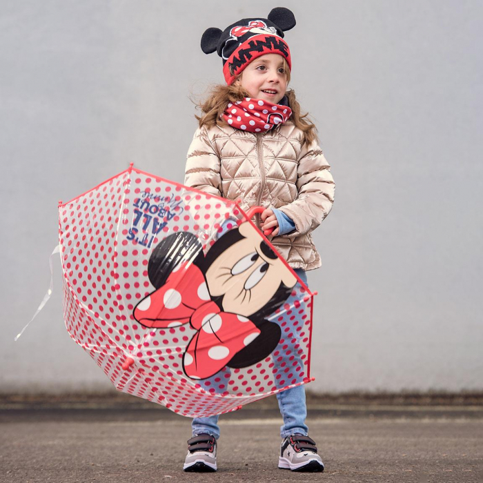 Umbrela de ploaie manuala pentru copii, It's All About Minnie, diametru 71 cm [4]