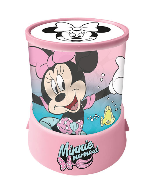 Veioza cu proiectie Minnie Mouse Mermaid, 10x16 cm [2]