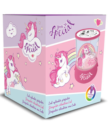 Veioza cu proiectie Unicorn Special, 10x16 cm [3]
