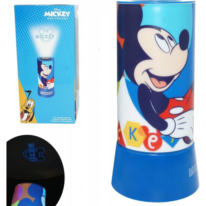 Veioza cu proiectie Mickey Mouse Disney 20 x 9.5 cm [3]