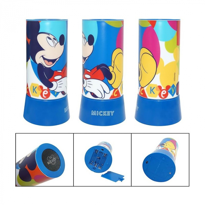 Veioza cu proiectie Mickey Mouse Disney 20 x 9.5 cm [4]