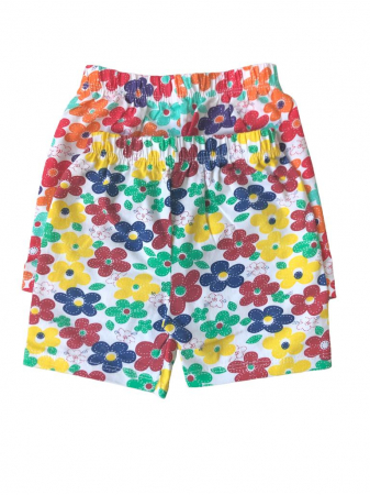 Pantaloni si salopete copii - Set 2 perechi pantaloni scurti fete