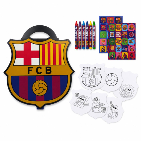 Joaca si timp liber - Album de activități FC Barcelona pentru copii