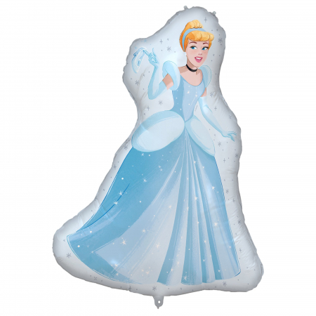 Home&Deco - Balon folie, forma Printesele Disney Cenusereasa 75x97 cm