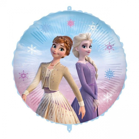 Home&Deco - Balon folie Frozen 2 Wind Spirit, rotund, 46 cm
