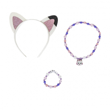 Accesorii par - Set bentita par, bratara si lantisor Gabby's Dollhouse Hello
