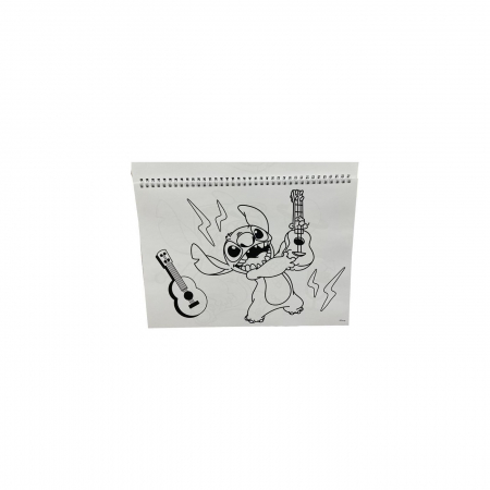 Bloc de desen A4 spirala, Lilo & Stitch Chillin', 40 foi si stickere [5]