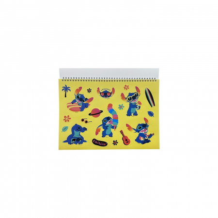 Bloc de desen A4 spirala, Lilo & Stitch Chillin', 40 foi si stickere [2]