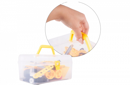 Set 120 blocuri de constructie vehicule 8 in 1 [15]