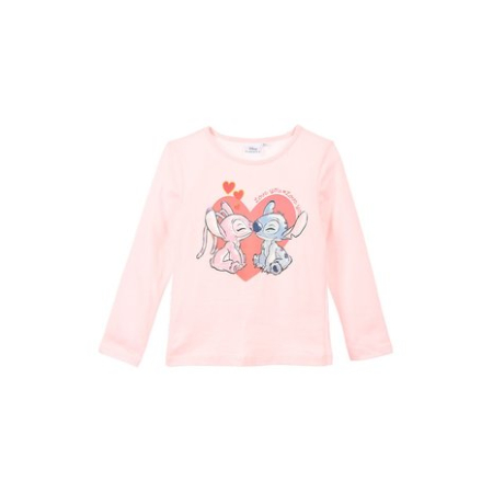 Bluze copii - Bluza cu maneca lunga I Love You Lilo & Stitch Love You