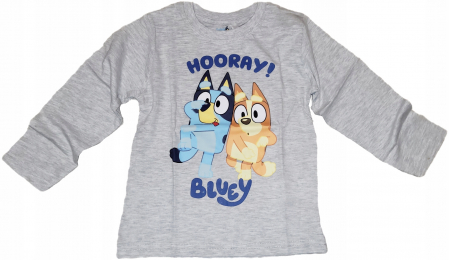 Bluze copii - Bluza bumbac, maneca lunga, Bluey Hooray