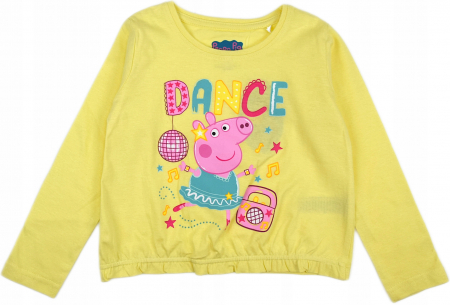 Bluze copii - Bluza maneca lunga Peppa Pig Dance