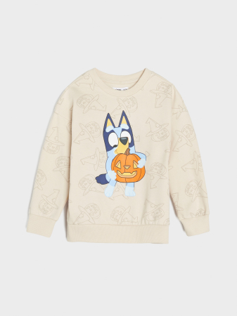 Tricouri si bluze copii - Bluza din bumbac cu imprimeu Bluey