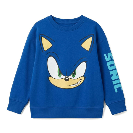 Bluze copii - Bluză cu mânecă lungă și design Sonic
