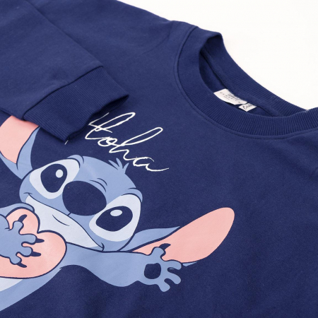 Bluza maneca cu design Stitch [2]