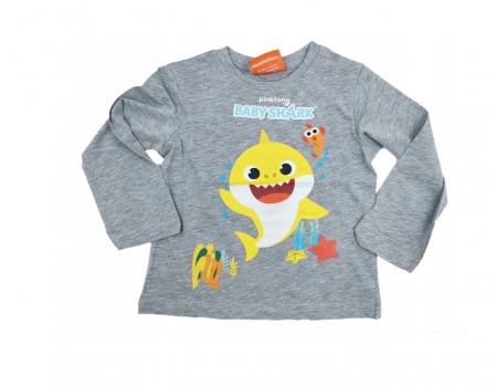 Bluze copii - Bluza maneca lunga Baby Shark