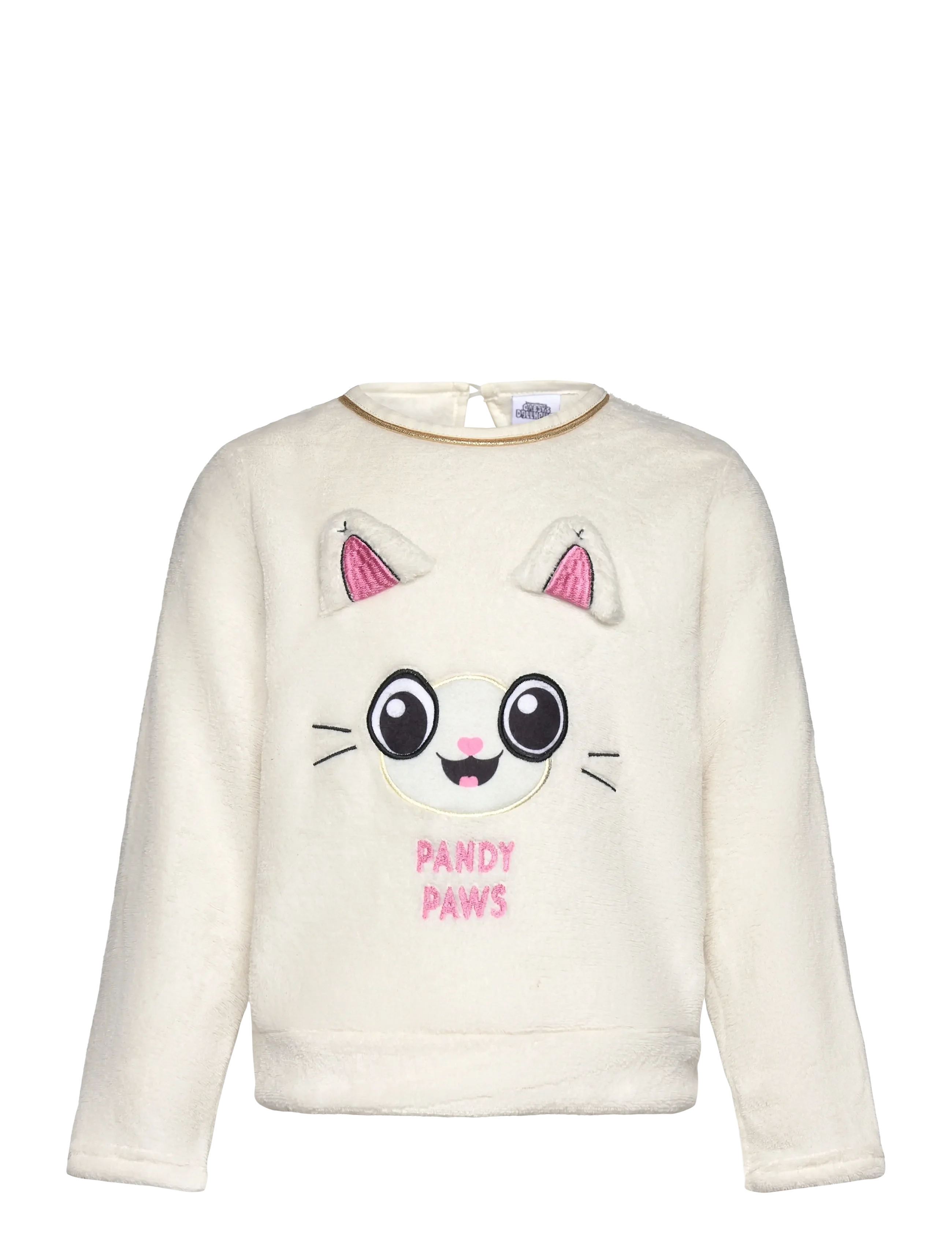 Bluze copii - Bluza maneca lunga coral fleece Gabby's Dollhouse Pandy Paw