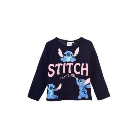 Bluze copii - Bluza maneca lunga cu design Stitch That's Me