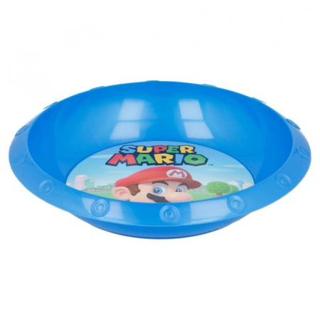 Articole hranire bebelusi - Bol plastic Super Mario 16 cm