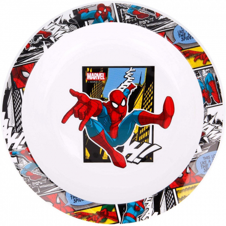 Articole hranire bebelusi - Bol Spiderman Streets, 16x16x4 cm