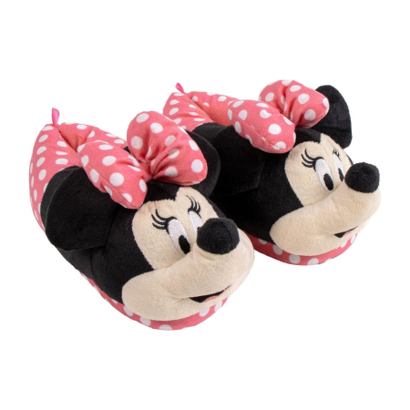 Imbracaminte si incaltaminte copii - Botosi de interior 3D Minnie Mouse