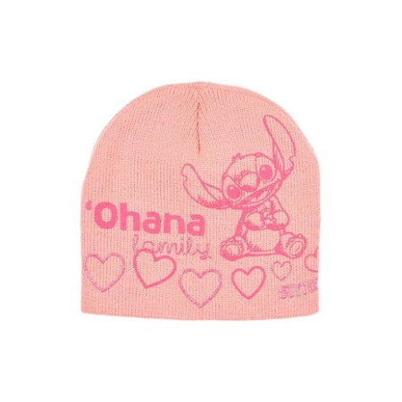 Accesorii imbracaminte copii - Caciula copii din acril Stitch Ohana Family