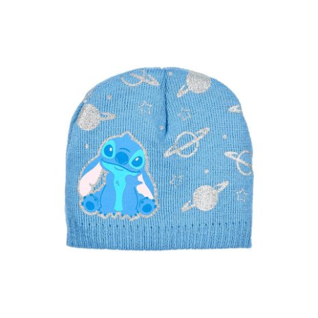 Accesorii imbracaminte copii - Caciula copii din acril Stitch Planete