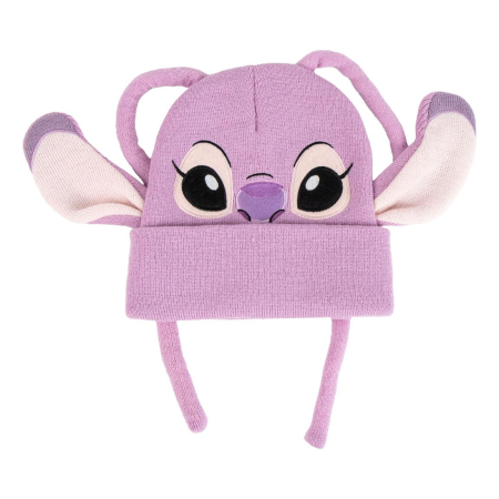Sepci si caciuli copii - Caciula groasa cu urechi Stitch Angel