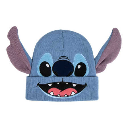 Accesorii imbracaminte copii - Caciula groasa cu urechi Stitch