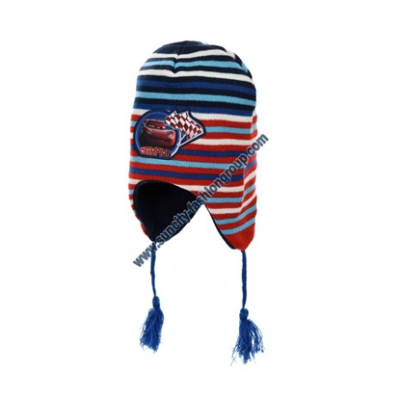 Accesorii imbracaminte copii - Caciula iarna, polar model norvegian Cars Disney