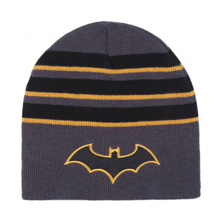 Sepci si caciuli copii - Caciula jacquard Batman 6-14 ani