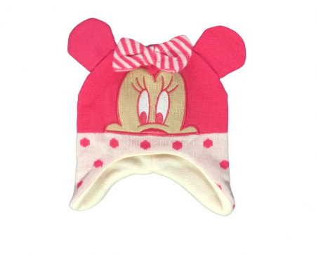 Sepci si caciuli copii - Caciula Minnie Mouse cu urechi
