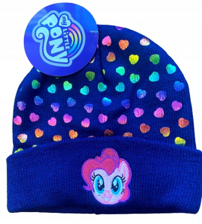 Sepci si caciuli copii - Caciula cu inimioare My Little Pony
