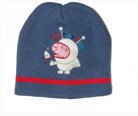 Sepci si caciuli copii - Caciula Peppa Pig George Space