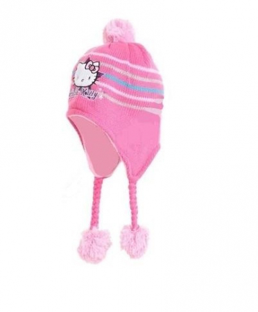 Sepci si caciuli copii - Caciula polar model norvegian Hello Kitty