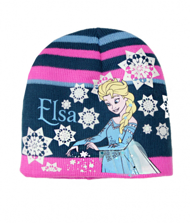 Sepci si caciuli copii - Caciula Frozen fulgi de nea