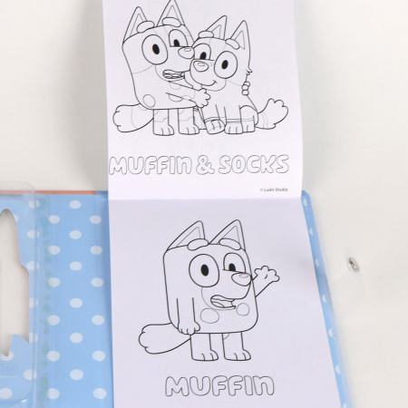 Caiet de activitati Bluey cu pagini de colorat si autocolante [2]