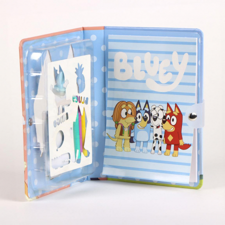 Caiet de activitati Bluey cu pagini de colorat si autocolante [1]