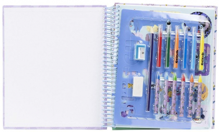 Caiet de activitati Lilo & Stitch cu pagini de colorat [5]
