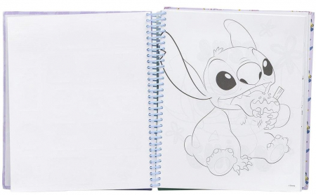 Caiet de activitati Lilo & Stitch cu pagini de colorat [4]