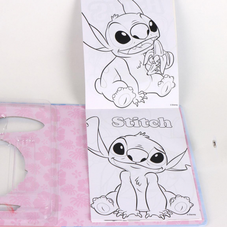 Caiet de activitati Lilo & Stitch cu pagini de colorat si autocolante [4]