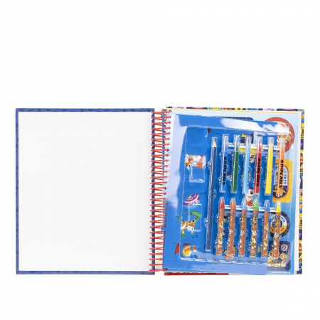 Caiet de activitati Paw Patrol cu pagini de colorat [1]