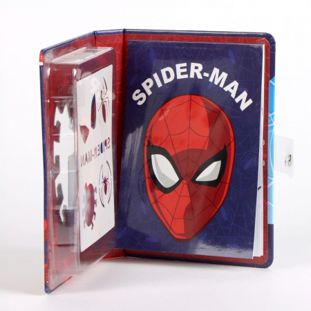 Caiet de activitati Spiderman cu pagini de colorat si autocolante [1]