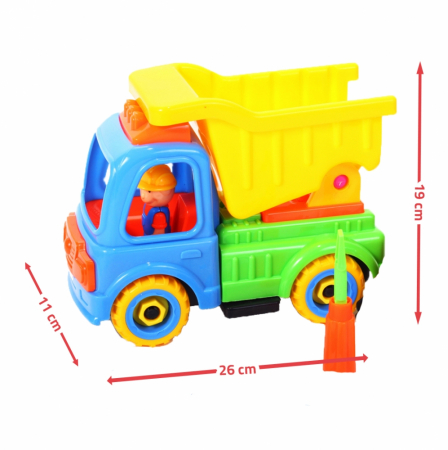 Camion cu trusa de reparatii 26x11x19 cm [2]