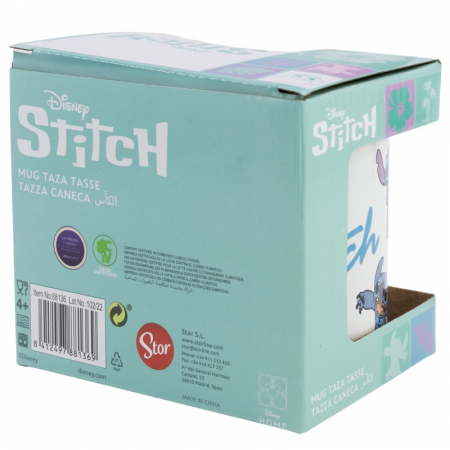 Cana ceramica Lilo & Stitch Leaves 325 ml [4]