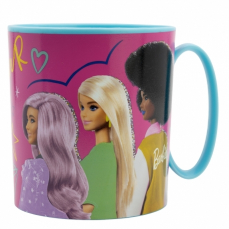 Cani si cesti - Cana plastic microunde Barbie 350 ml