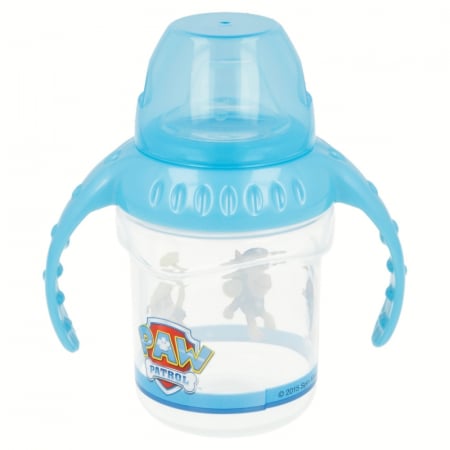 Cani si cesti - Cana antrenament Paw Patrol 250 ml, silicon