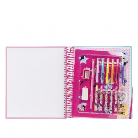 Caiet de activit─â╚¢i Disney Minnie cu pagini de colorat [1]
