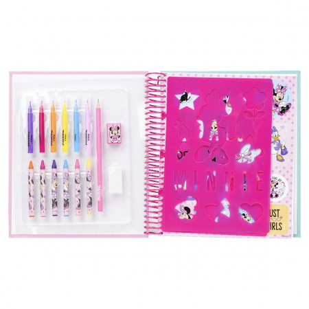 Caiet de activit─â╚¢i Disney Minnie cu pagini de colorat [5]