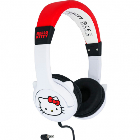 Totul pentru scoala - Casti cu fir si microfon OTL Technologies Hello Kitty